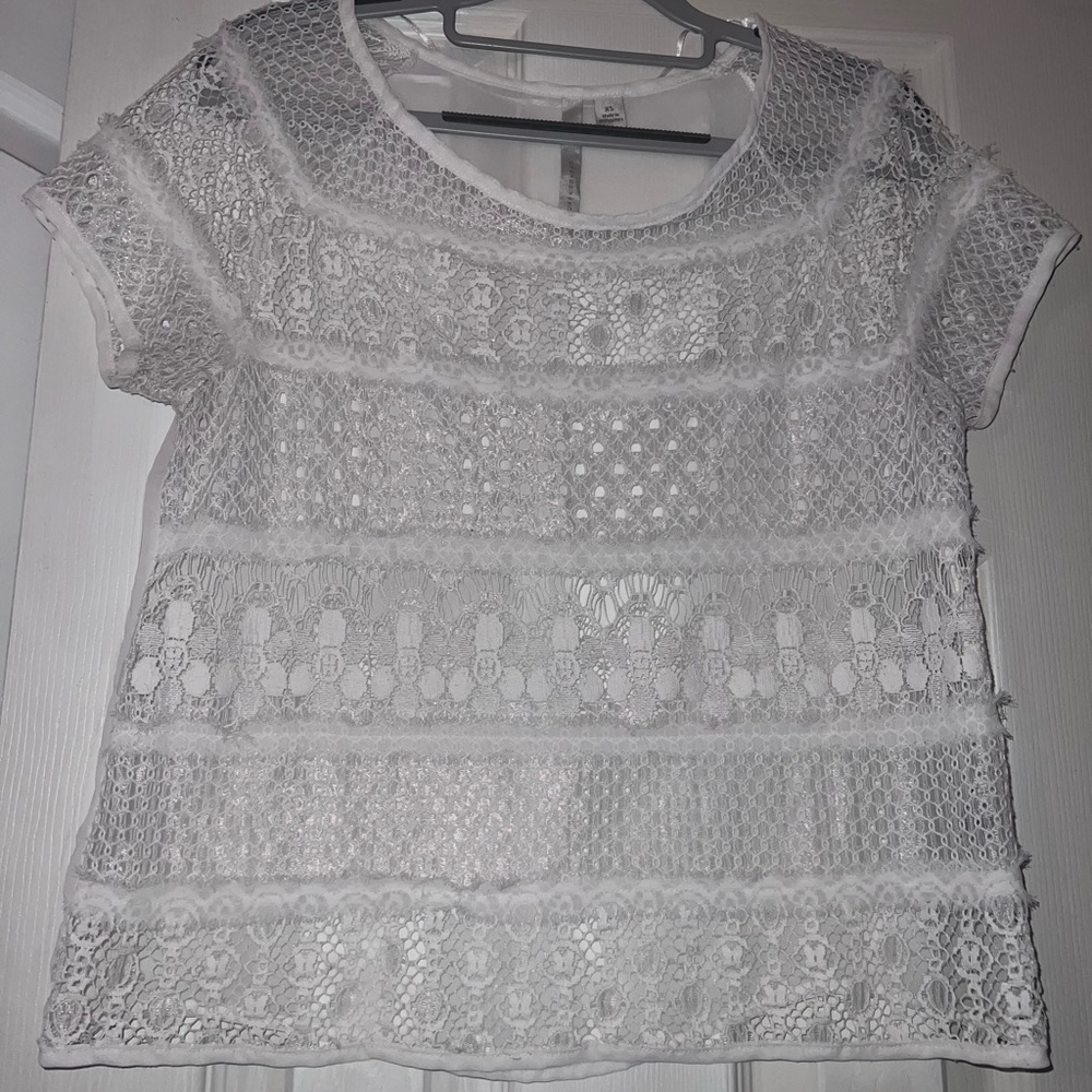LAUREN CONRAD White Shirt